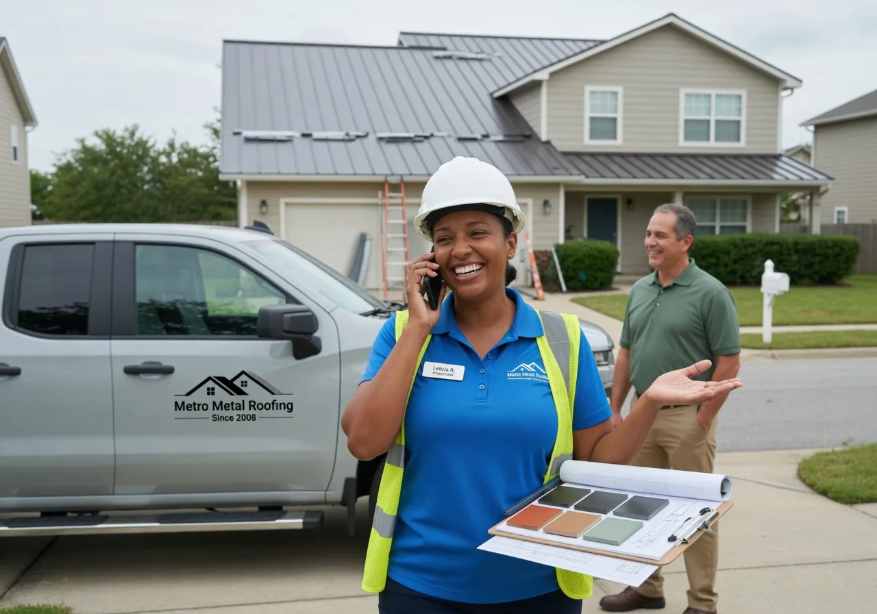 Storm Damage Metal Roof Repair in Village Mills, TX